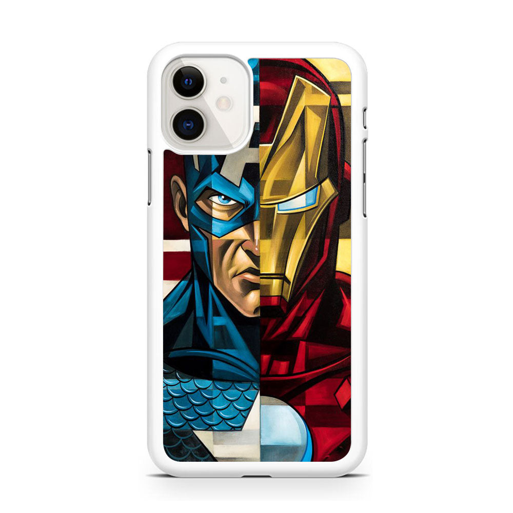 Marvel Iron Man Or Capt America iPhone 11 Case