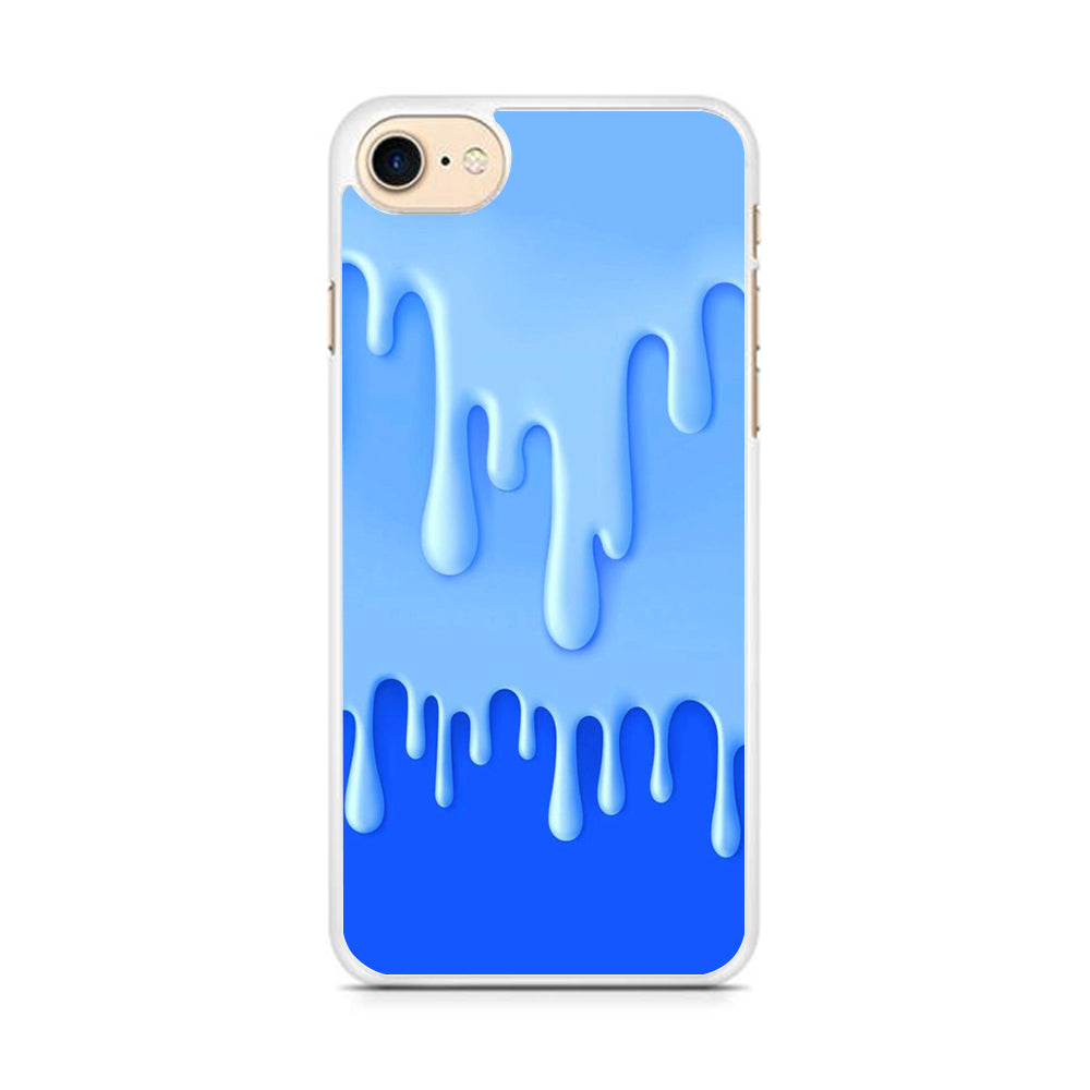 Melted Blue Cream iPhone 8 Case