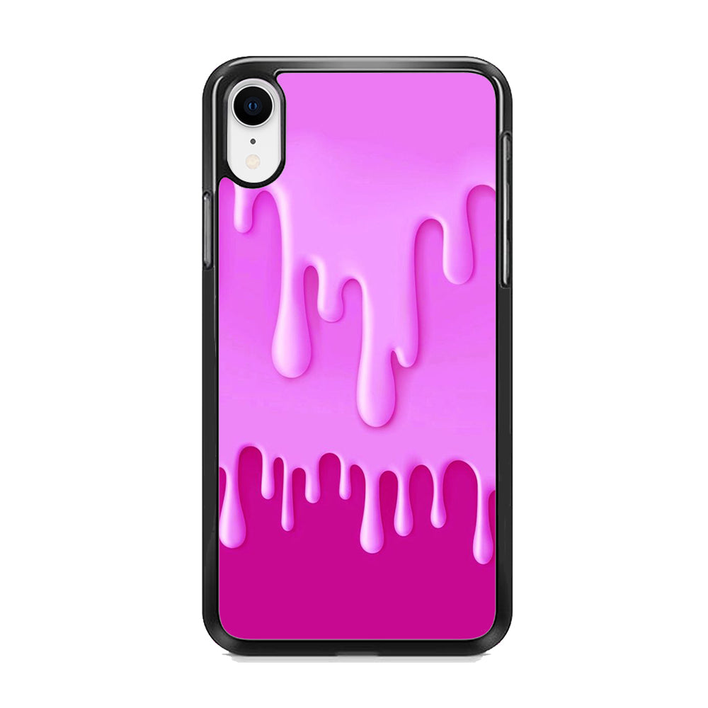 Melted Pink Cream iPhone XR Case