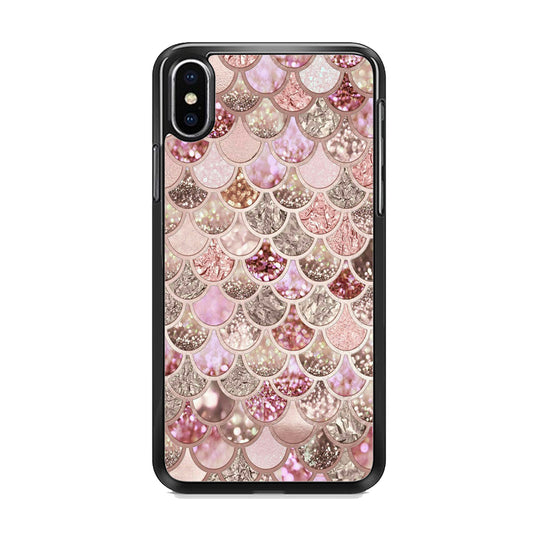 Mermaid Scale Glamor Shining  iPhone Xs Case