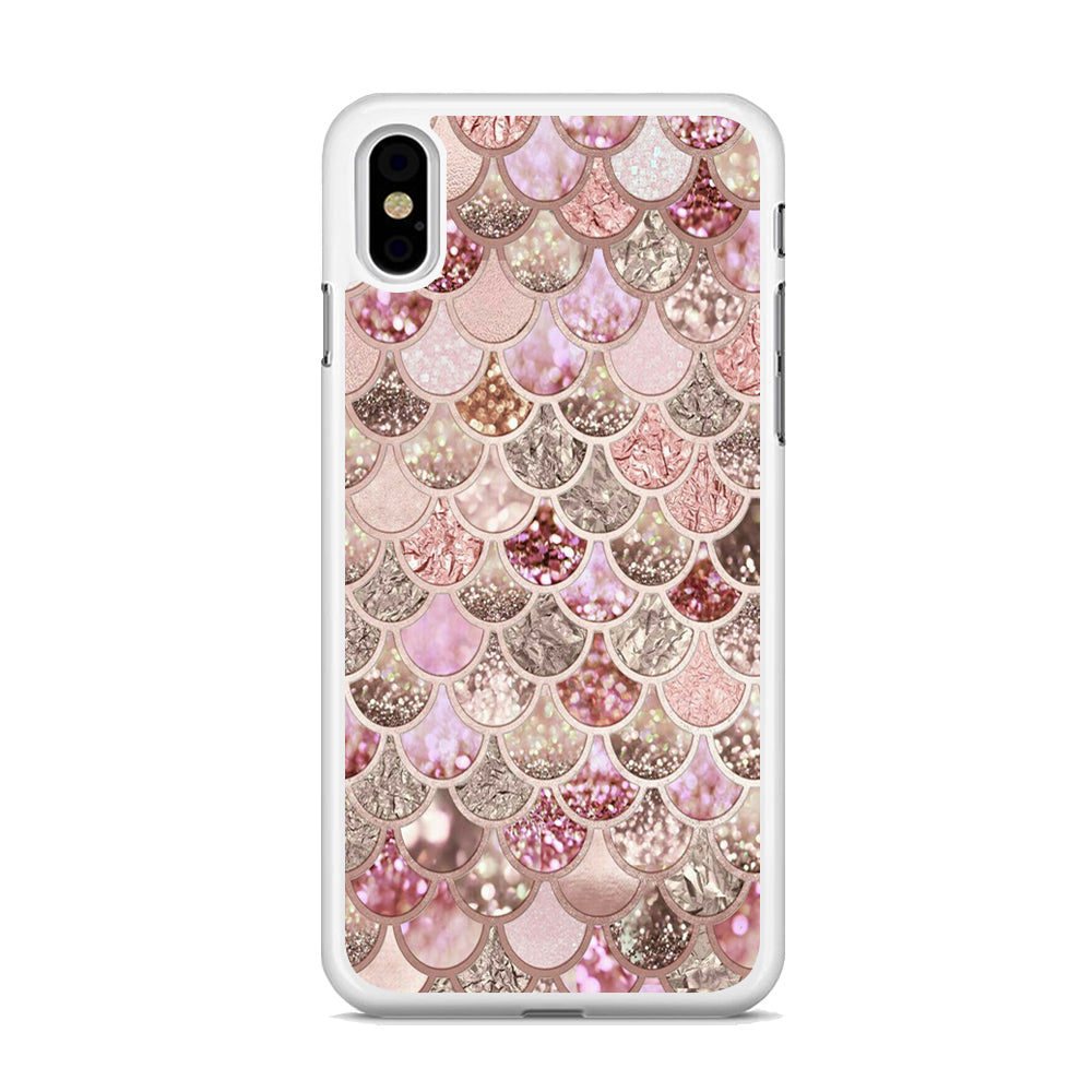 Mermaid Scale Glamor Shining  iPhone Xs Case