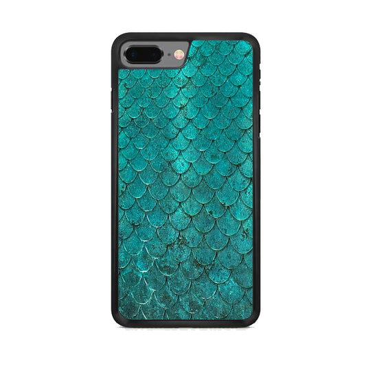 Mermaid Scale Green Luxury iPhone 7 Plus Case