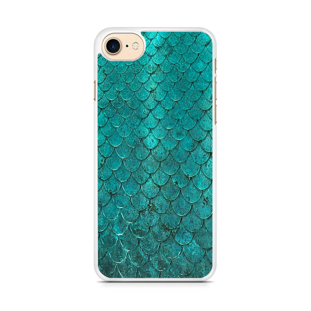 Mermaid Scale Green Luxury iPhone 7 Case