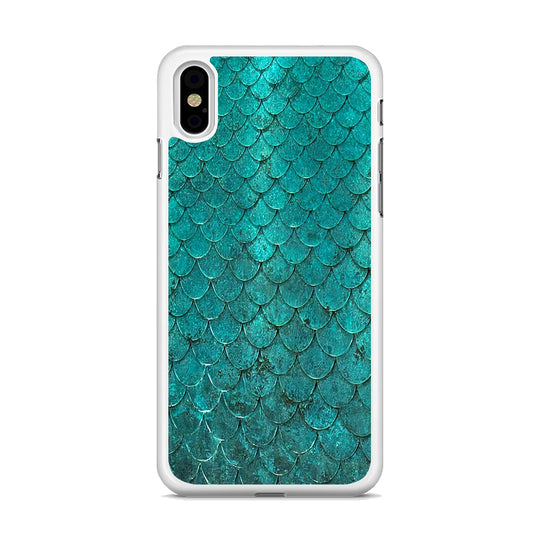 Mermaid Scale Green Luxury iPhone Xs Max Case