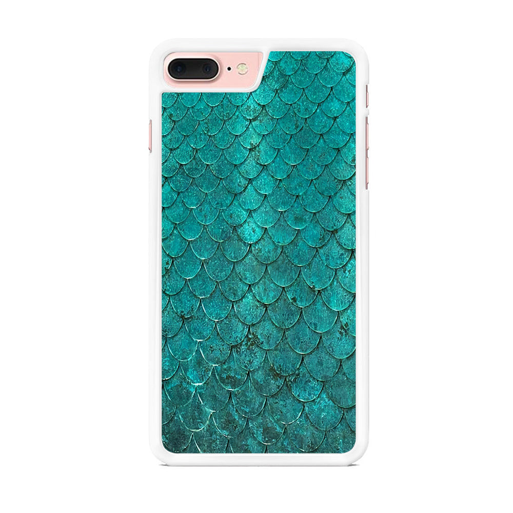 Mermaid Scale Green Luxury iPhone 7 Plus Case