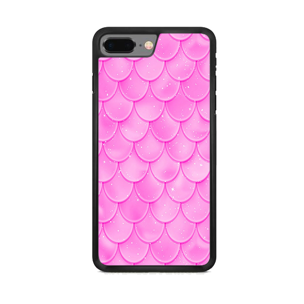 Mermaid Scale Pink Shining iPhone 8 Plus Case