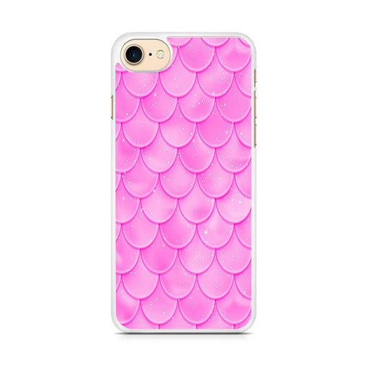 Mermaid Scale Pink Shining iPhone 8 Case