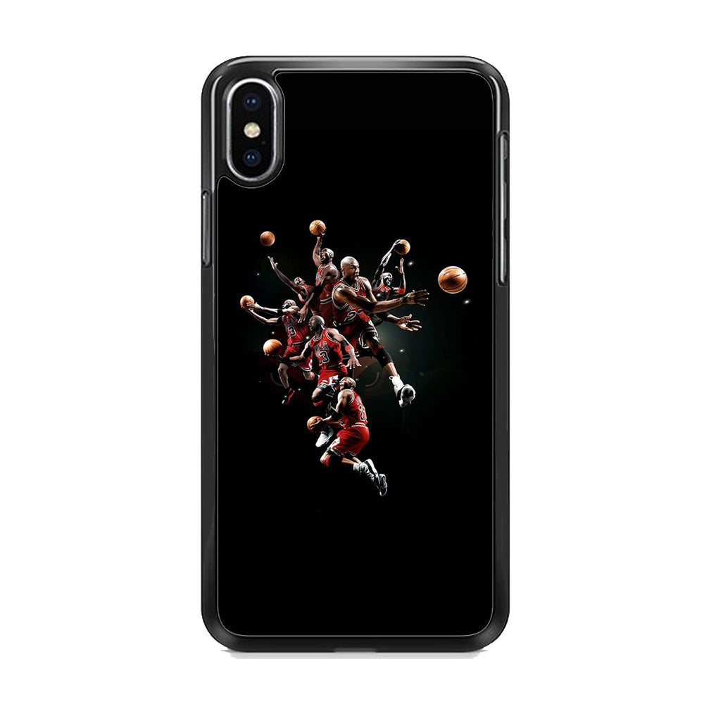 Michael Jordan 001 iPhone X Case