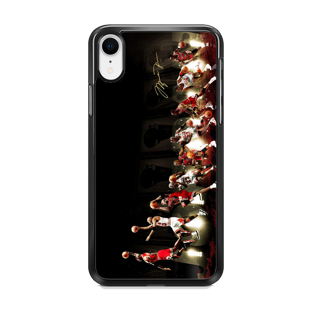 Michael Jordan Slam Dunk iPhone XR Case