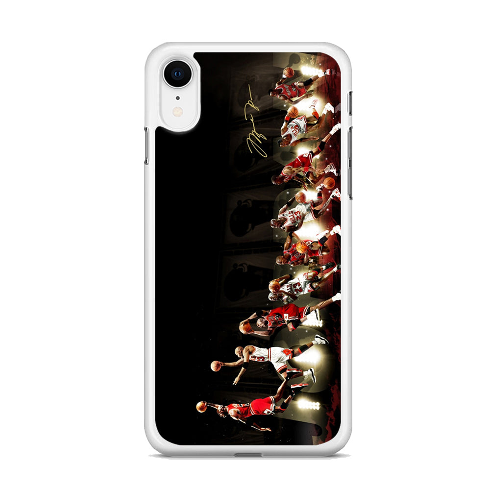 Michael Jordan Slam Dunk iPhone XR Case