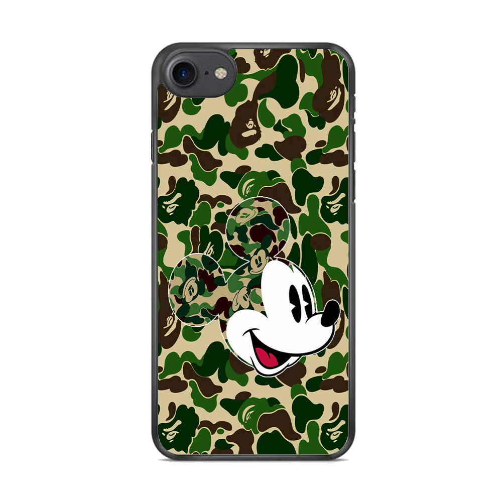 Mickey Mouse Camo Bape iPhone 8 Case