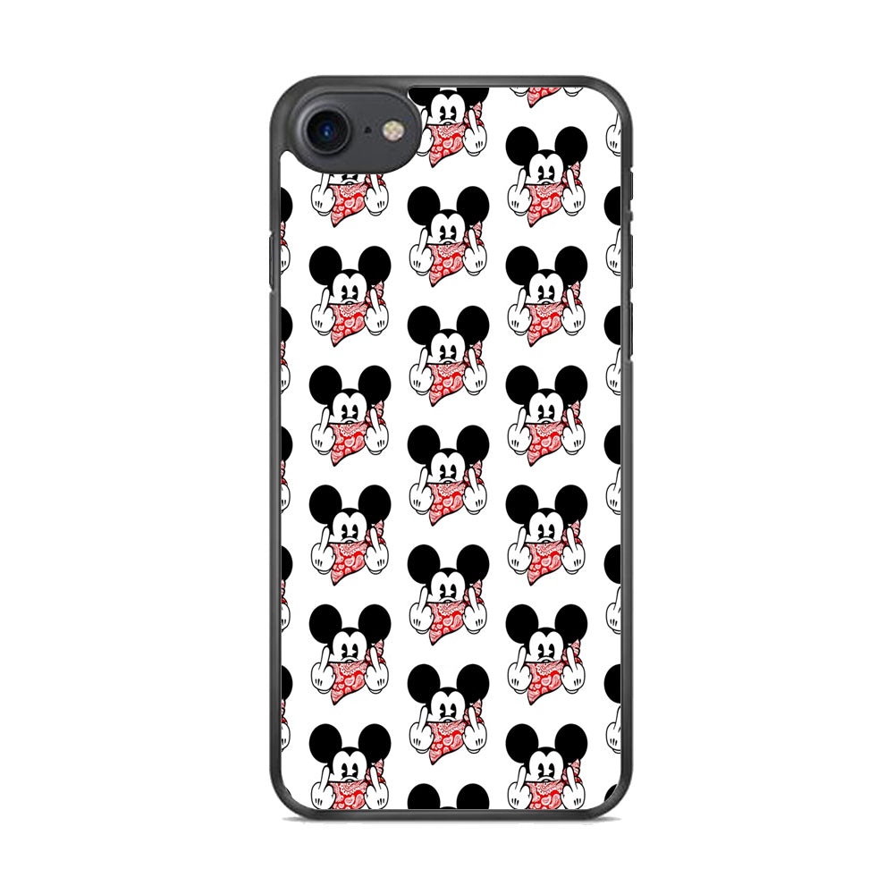 Mickey Mouse Face Doodle iPhone 7 Case