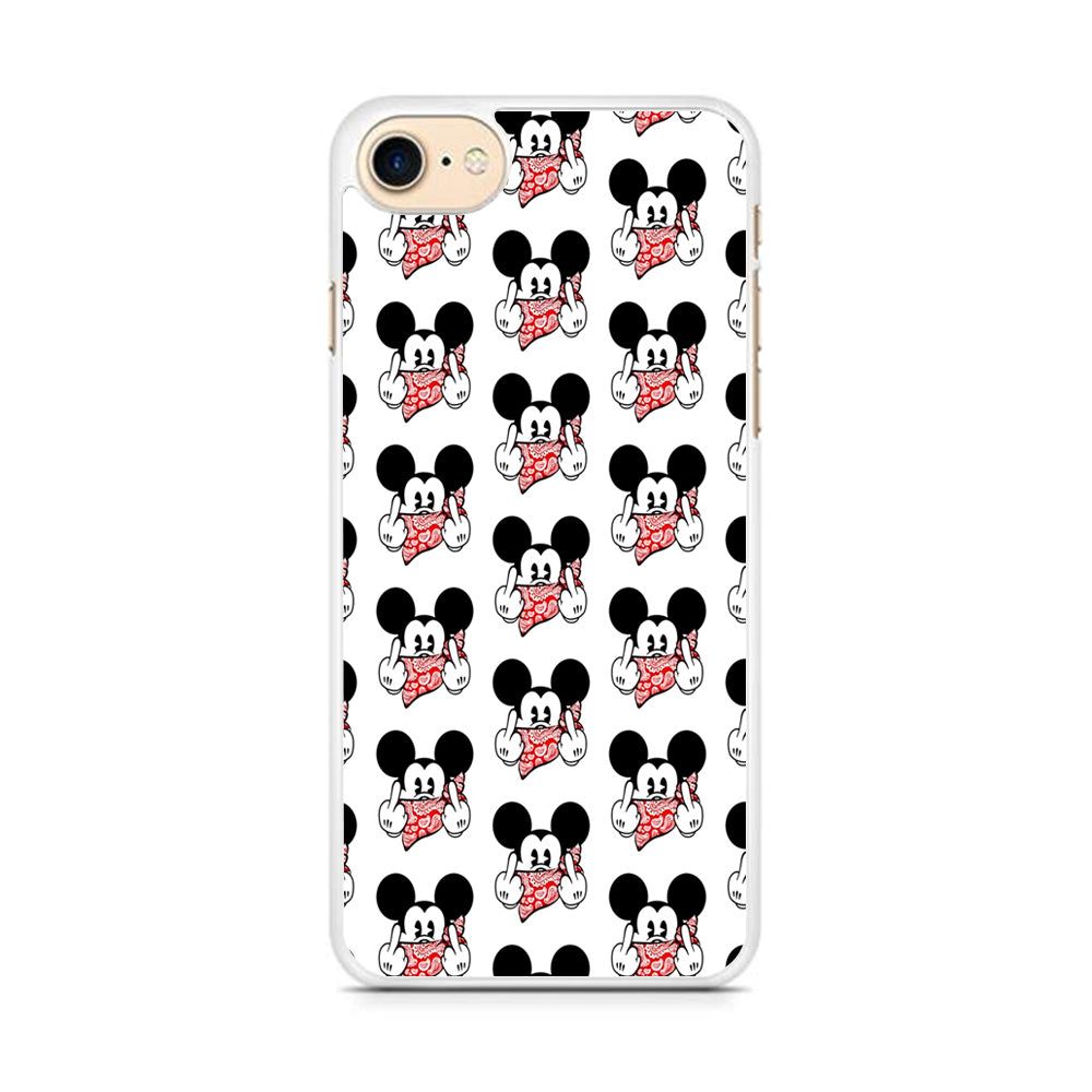 Mickey Mouse Face Doodle iPhone 8 Case