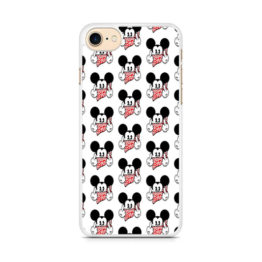 Mickey Mouse Face Doodle iPhone 8 Case