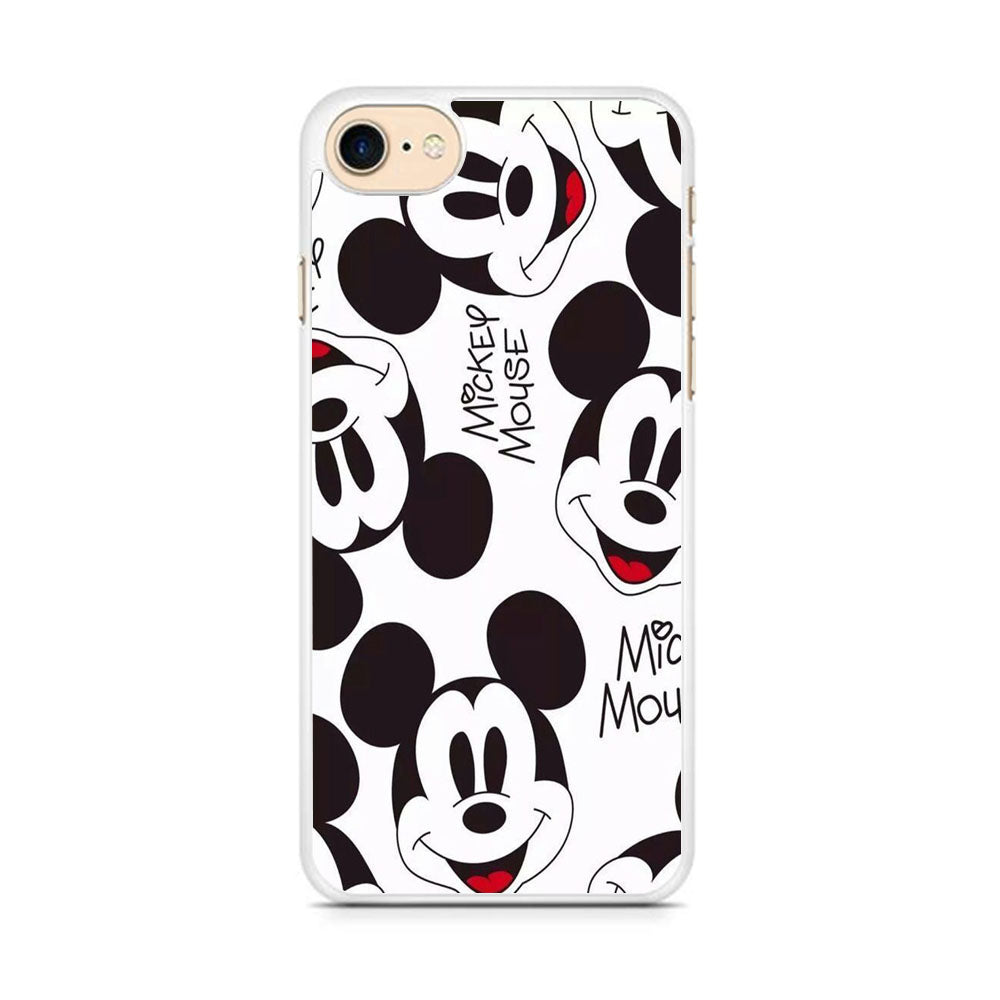 Mickey Mouse White Wallpaper iPhone 7 Case