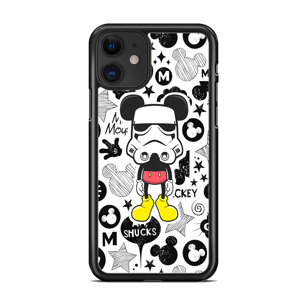 Mickey Stromtrooper Mask iPhone 11 Case