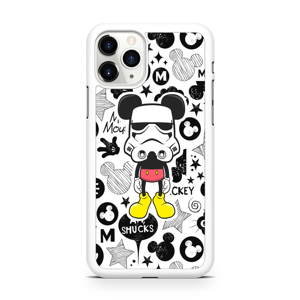 Mickey Stromtrooper Mask iPhone 11 Pro Case