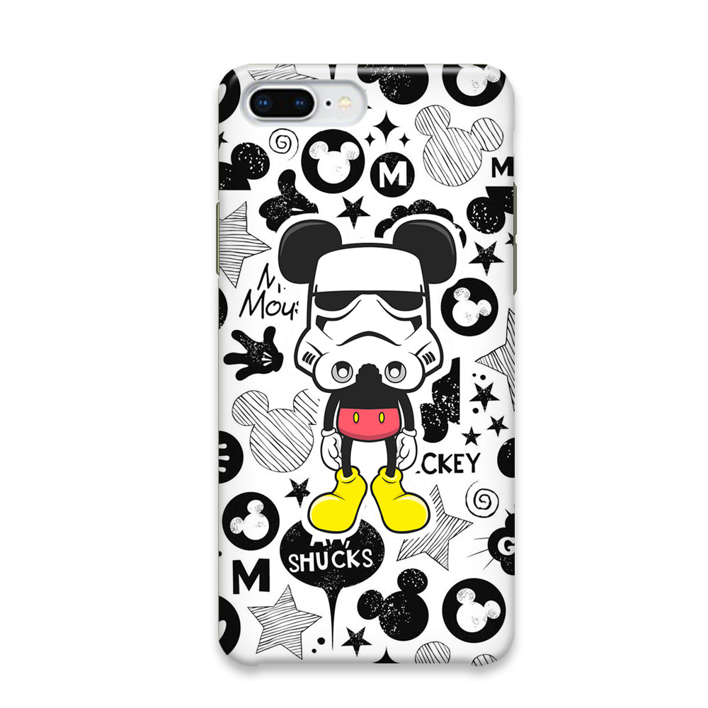 Mickey Stromtrooper Mask iPhone 8 Plus Case