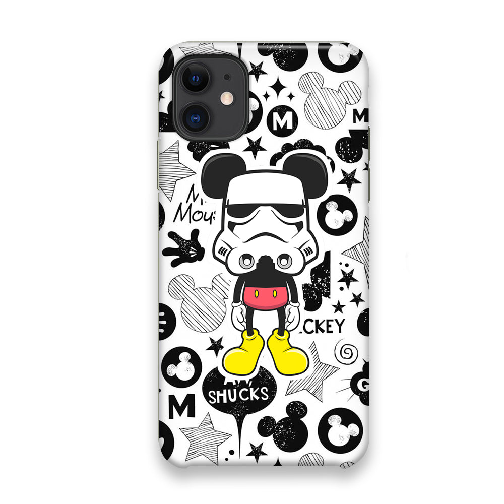 Mickey Stromtrooper Mask iPhone 11 Case