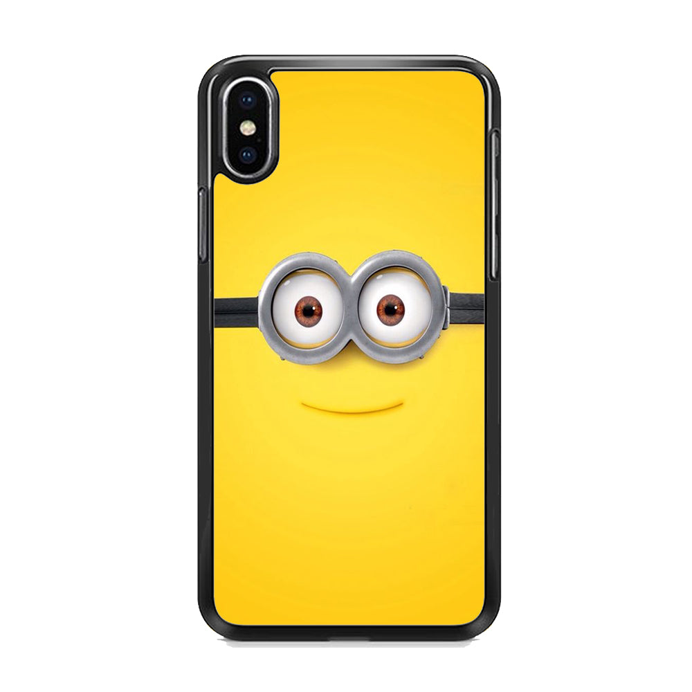 Minion Smiley Face iPhone X Case