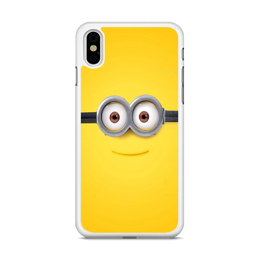 Minion Smiley Face iPhone Xs Case