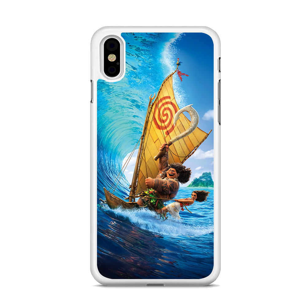 Moana Sailing on The Sea iPhone Xs Max Case