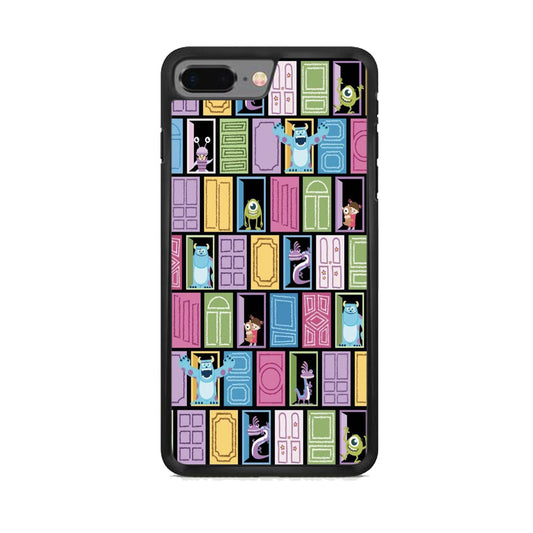 Monster Inc Behind The Door iPhone 8 Plus Case