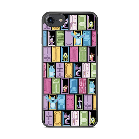 Monster Inc Behind The Door iPhone 8 Case