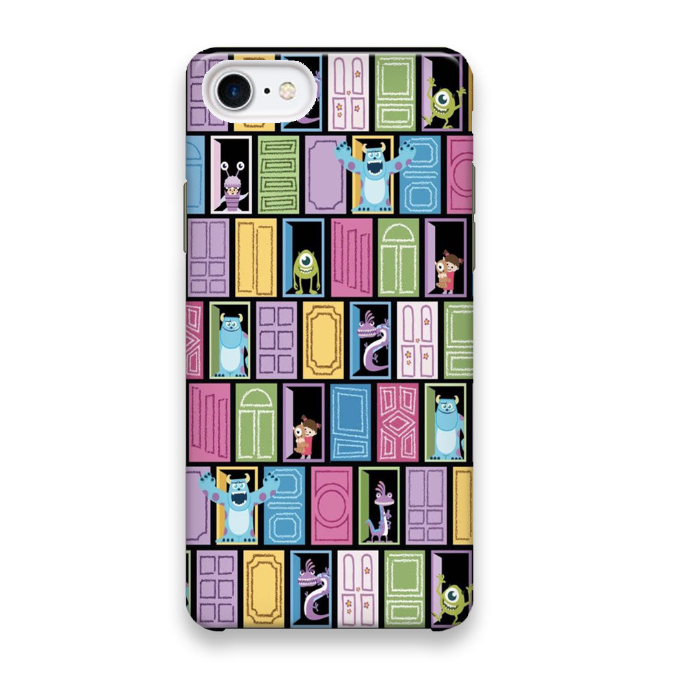 Monster Inc Behind The Door iPhone 8 Case