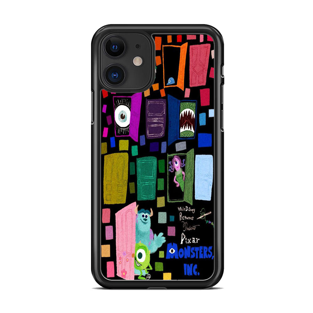 Monster Inc Drawing Wallpaper iPhone 11 Case