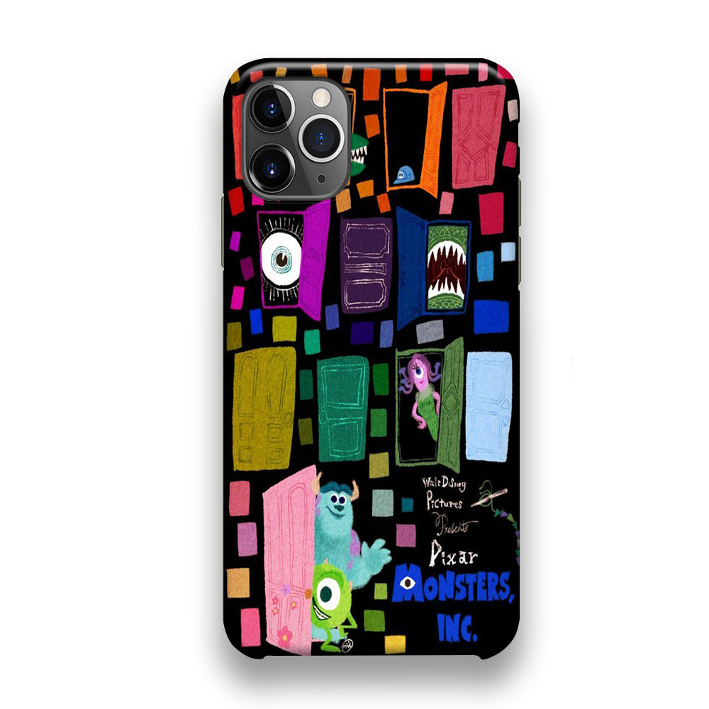 Monster Inc Drawing Wallpaper iPhone 11 Pro Case