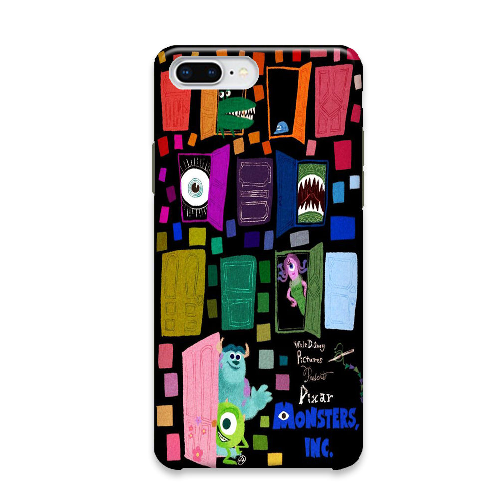 Monster Inc Drawing Wallpaper iPhone 8 Plus Case