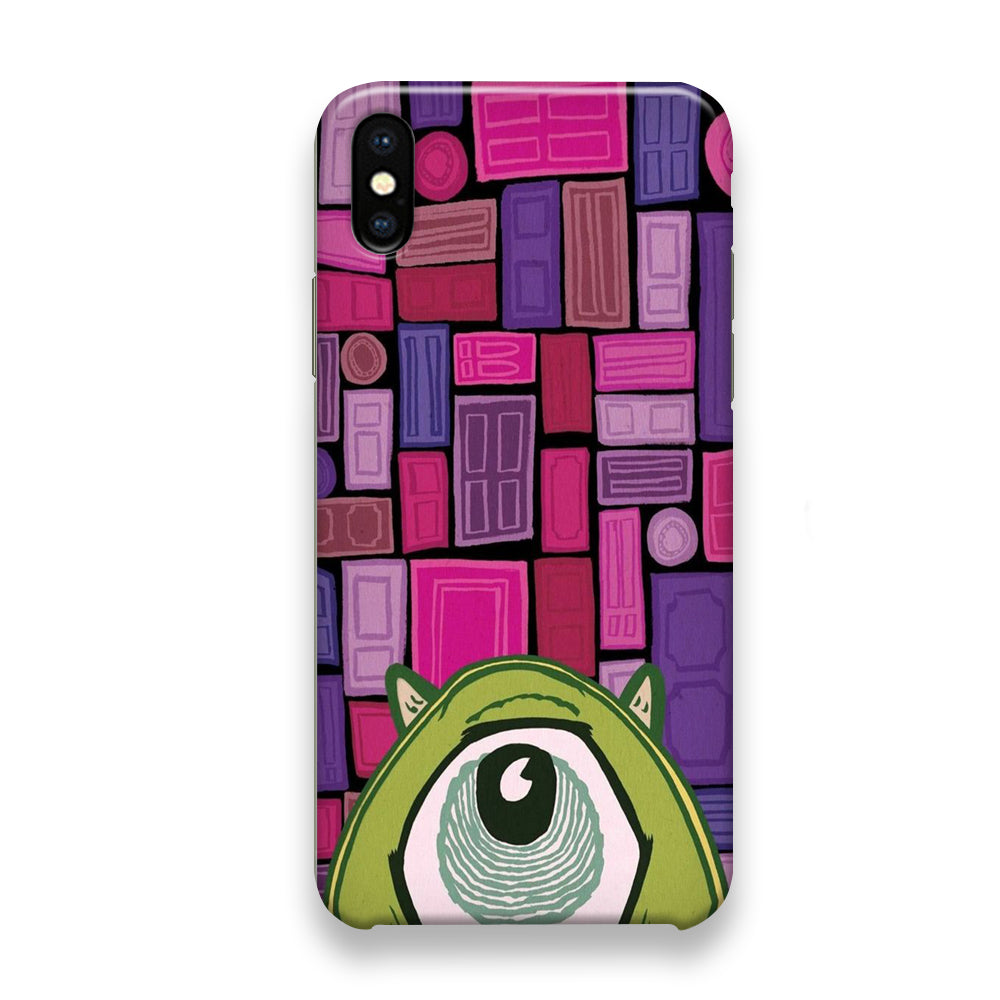 Monster Inc Mike iPhone X Case