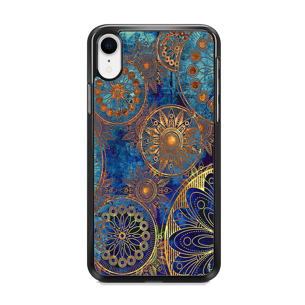 Motif Batik Circle iPhone XR Case