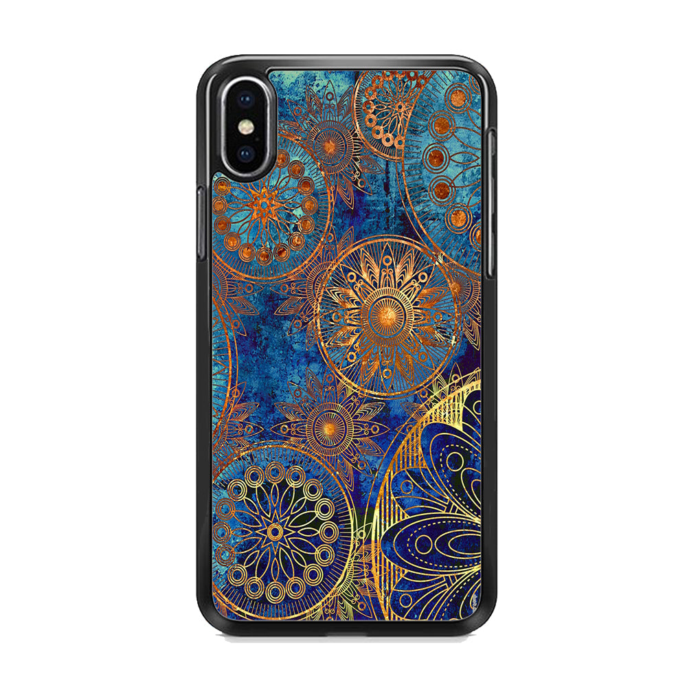 Motif Batik Circle iPhone Xs Case