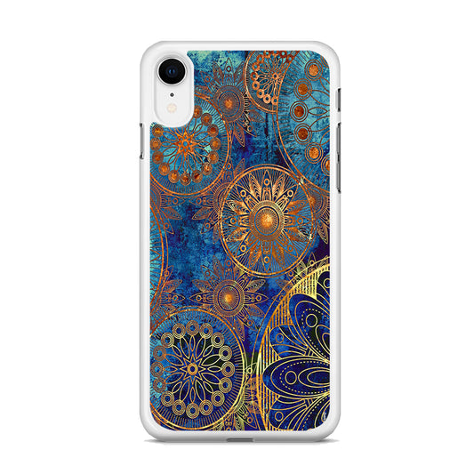 Motif Batik Circle iPhone XR Case