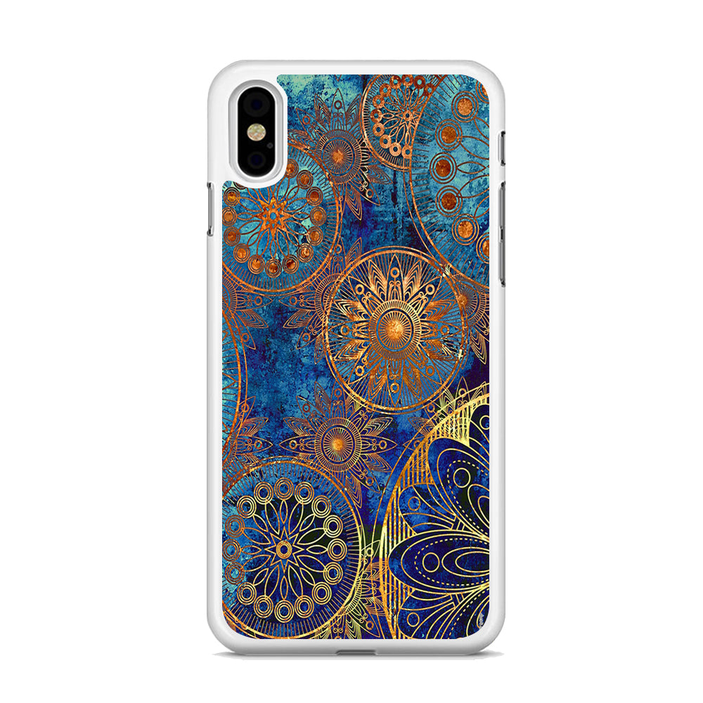 Motif Batik Circle iPhone X Case