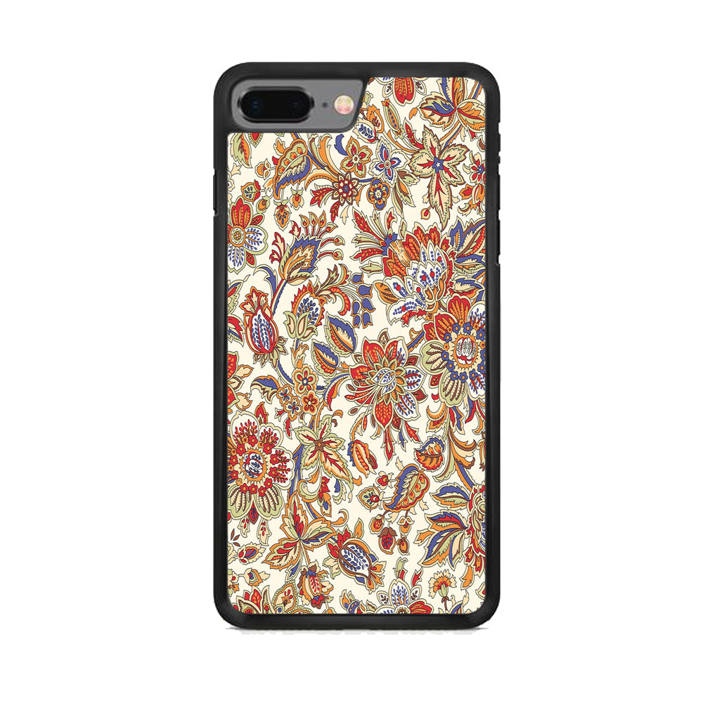 Motif Batik Flower iPhone 8 Plus Case