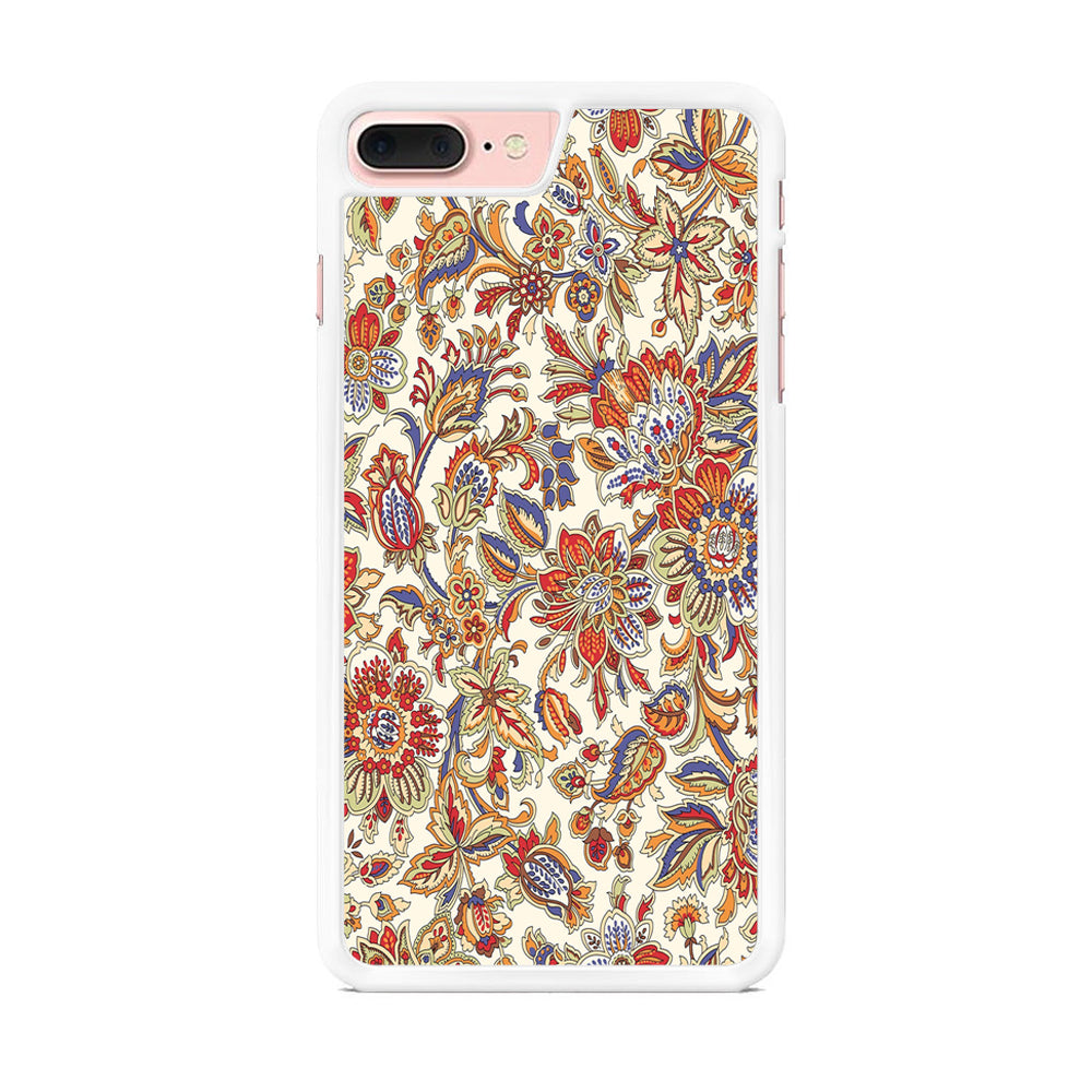 Motif Batik Flower iPhone 8 Plus Case