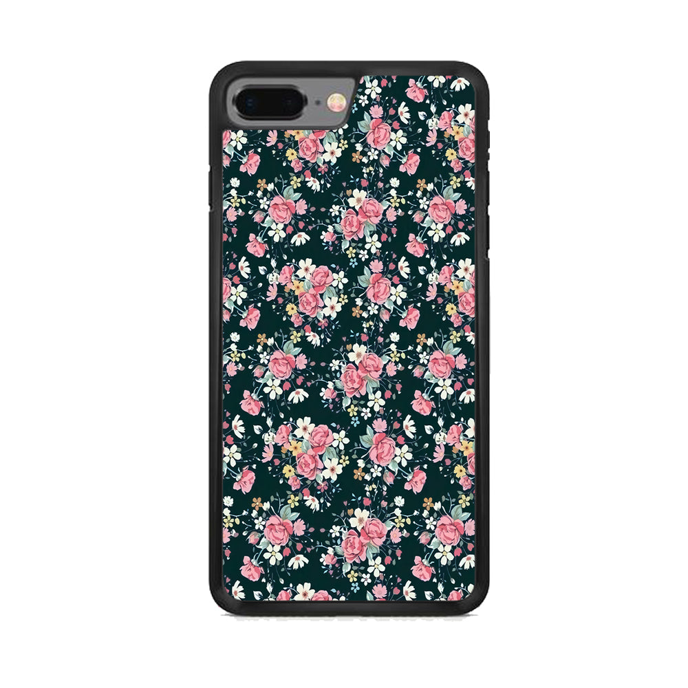 Motif Beautiful Flower 003 iPhone 7 Plus Case