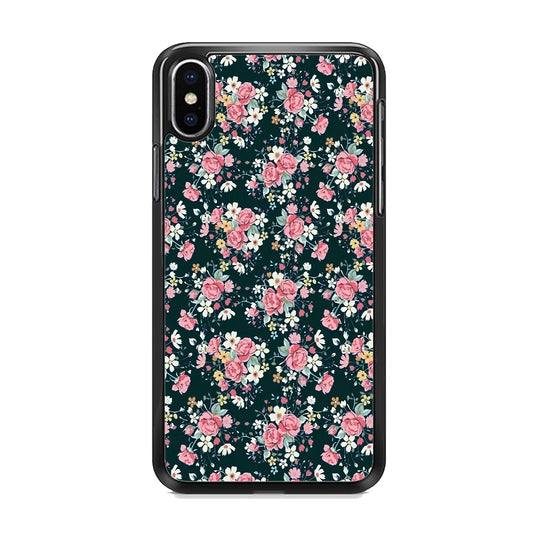 Motif Beautiful Flower 003 iPhone Xs Max Case