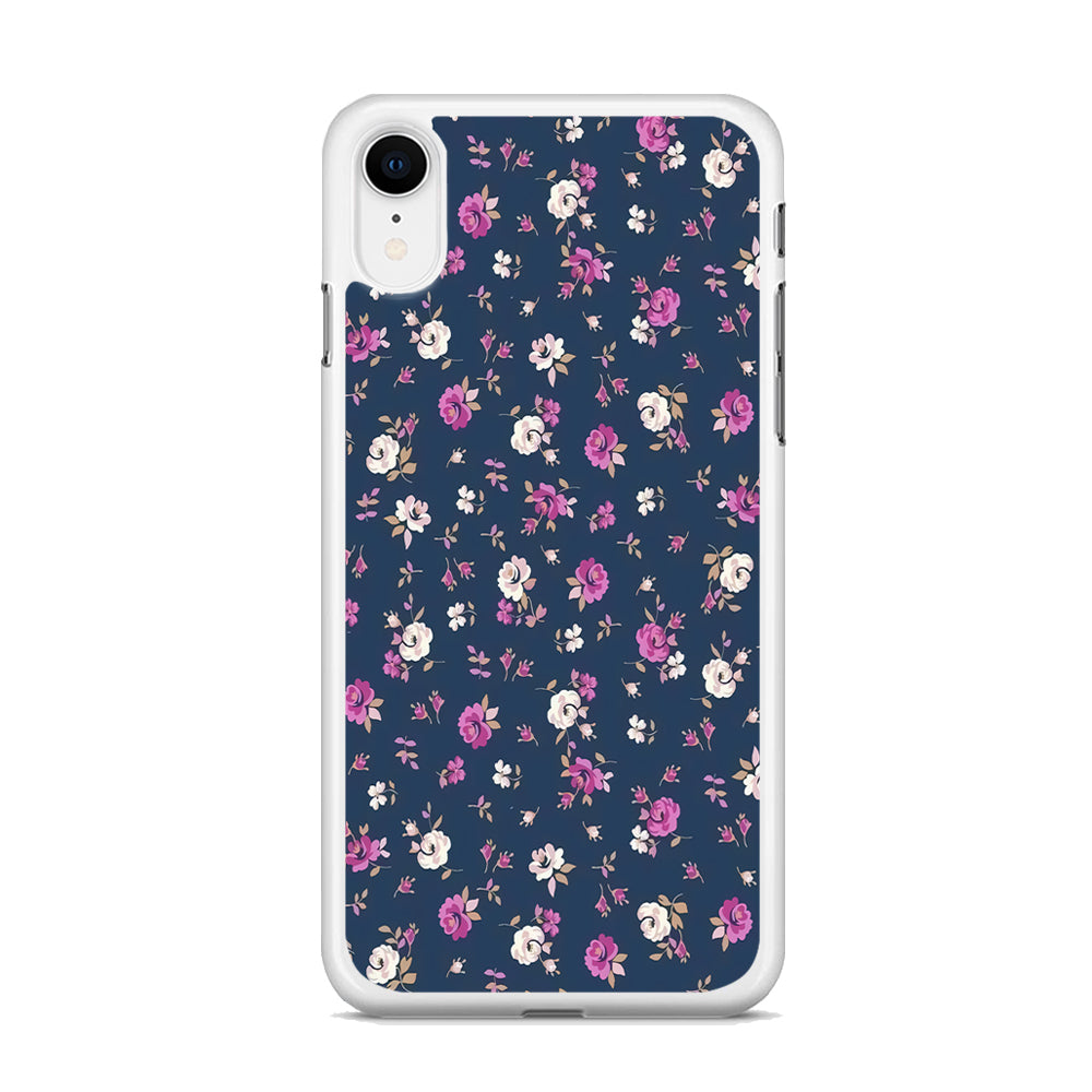 Motif Beautiful Flower 004 iPhone XR Case