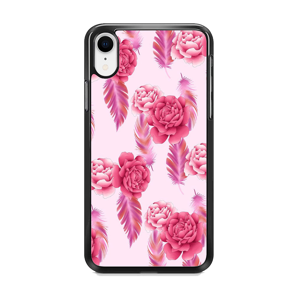 Motif Beautiful Flower 005  iPhone XR Case