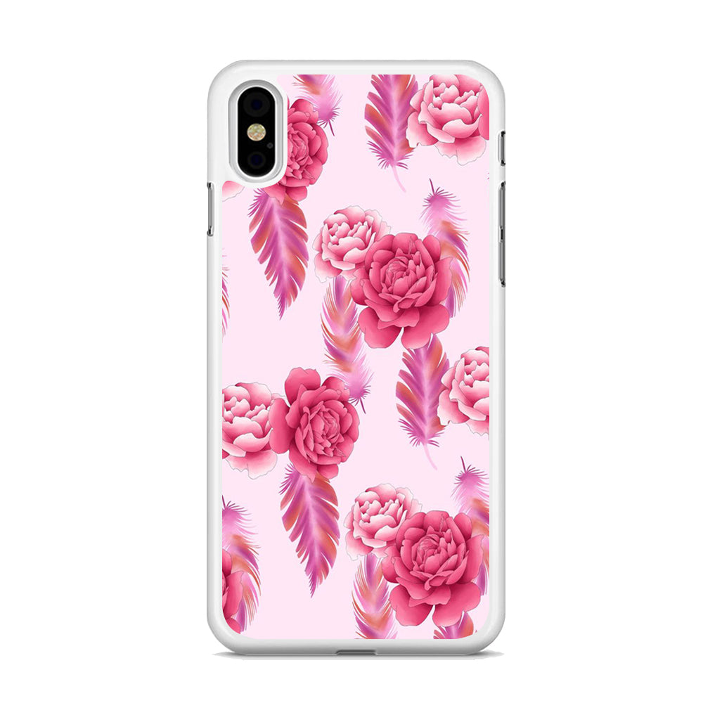 Motif Beautiful Flower 005 iPhone X Case