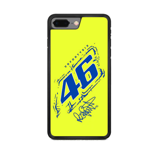 MotoGP 46 Rossi Yellow iPhone 7 Plus Case