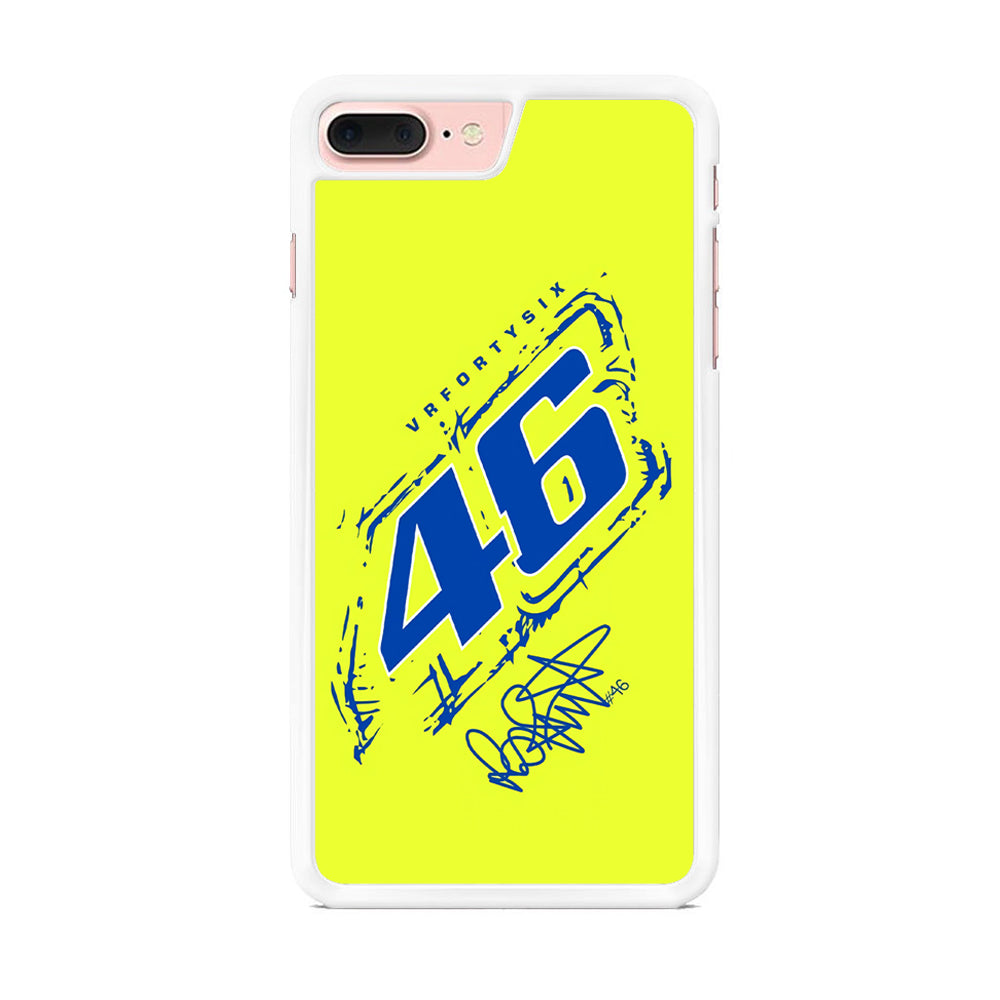 MotoGP 46 Rossi Yellow  iPhone 8 Plus Case