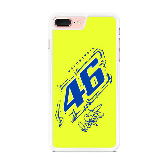 MotoGP 46 Rossi Yellow  iPhone 8 Plus Case