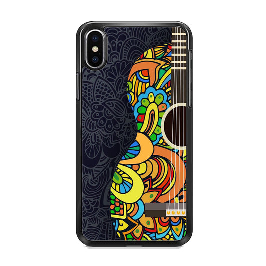 Music Guitar Art 001 iPhone Xs Case