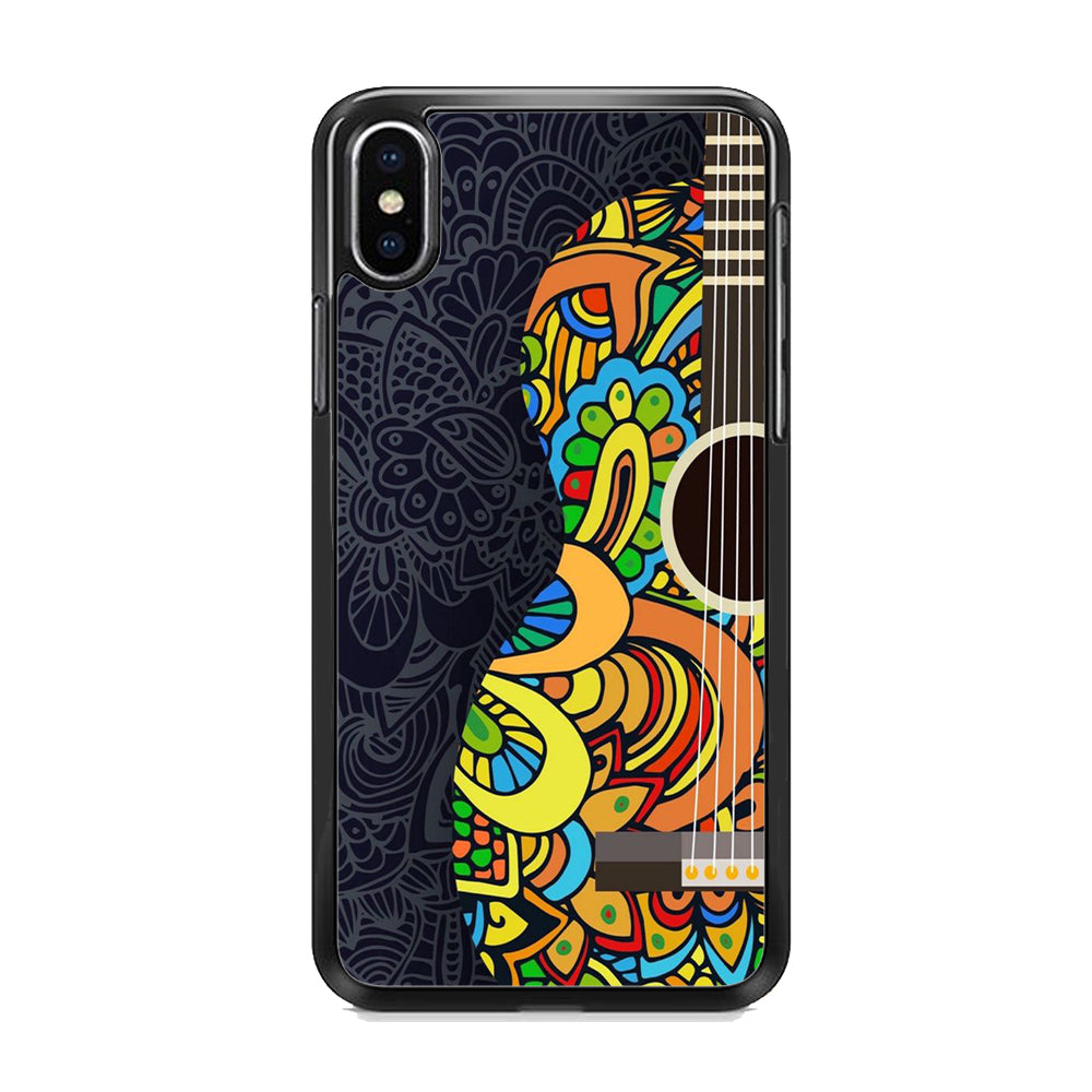 Music Guitar Art 001 iPhone X Case