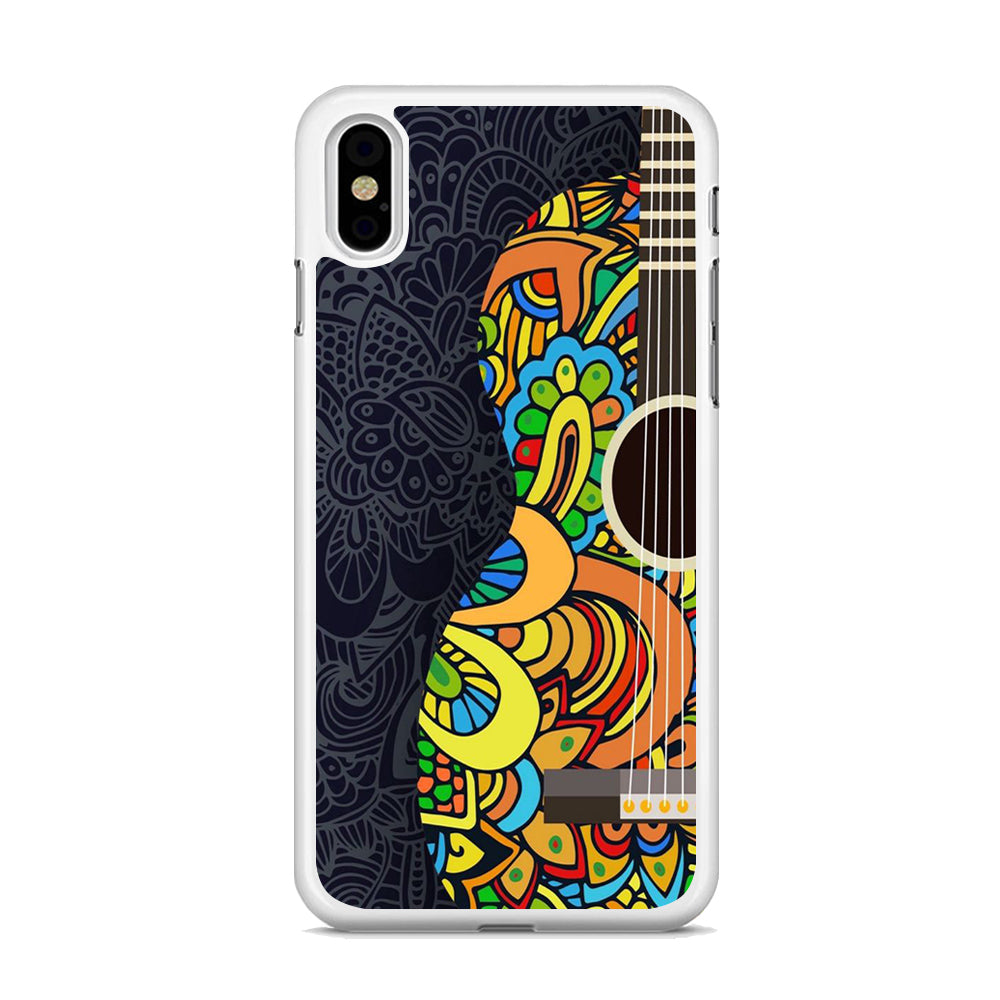 Music Guitar Art 001 iPhone Xs Case